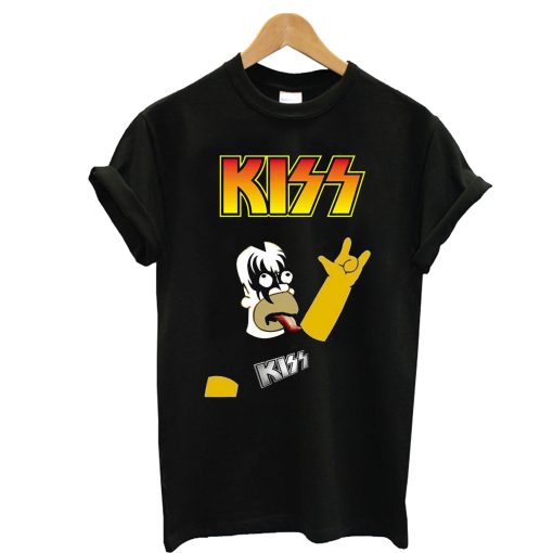 Kiss Bart Simpsons T-Shirt (Oztmu)