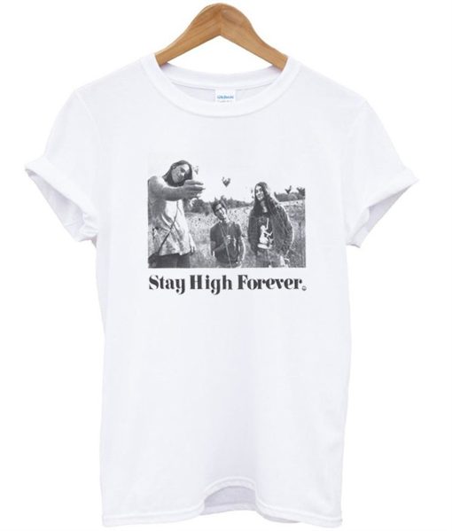 Maiden Noir Stay High Forever T-Shirt (Oztmu)