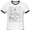 Never Underestimate The Power Of a Woman Ringer T-Shirt (Oztmu)