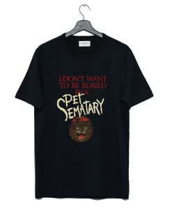 Pet Sematary T-Shirt (Oztmu)Black