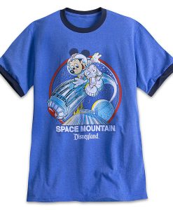 Space Mountain Mickey Mouse T-Shirt (Oztmu)