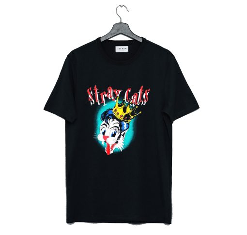 Vintage 1989 Stray Cats Blast Off Tour T Shirt (Oztmu)