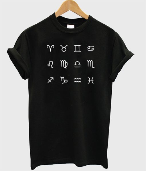 Zodiac Sign T-Shirt (Oztmu)