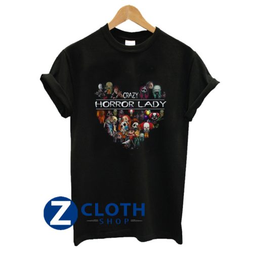 Horror Movies Characters Chibi T Shirt AA