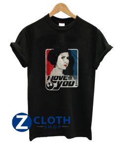 STAR WARS Han Solo I Know Princess Leia Valentine’s Day Adult Tee Graphic T-Shirt AA