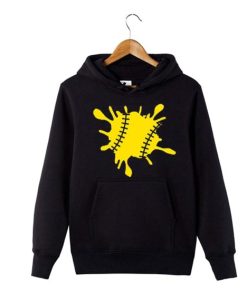 Softball Splatter Hoodie AA