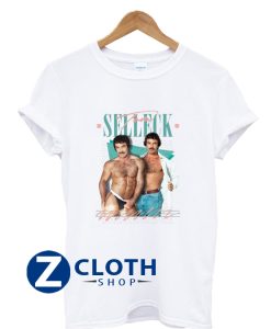 Tom Selleck Sexy 80s Aesthetic Design T-Shirt AA