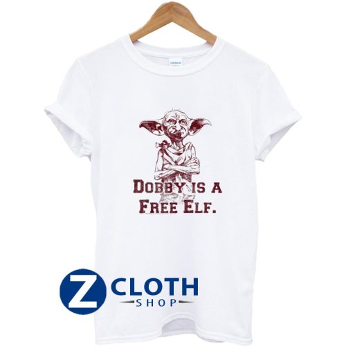 harry potter dobby is a free elf t shirt AA