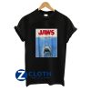 jaws classic movie graphic t shirt AA