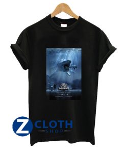 jurassic world mosasaurus movie graphic t shirt AA