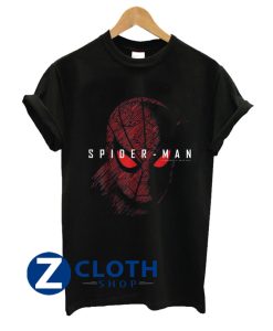 marvel spider man far from home tech spider man logo t shirt AA