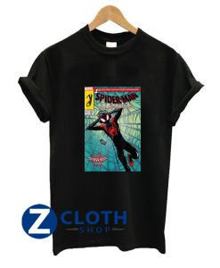 marvel spider man spiderverse collectors comic cover t shirt t shirt AA