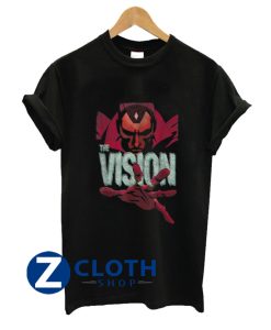 marvel the vision retro vintage graphic t shirtAA