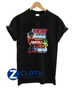 marvel vintage retro amazing mom graphic t shirt AA