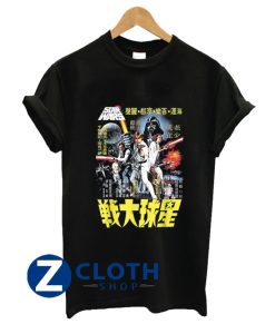 star wars vintage japanese movie t shirt AA