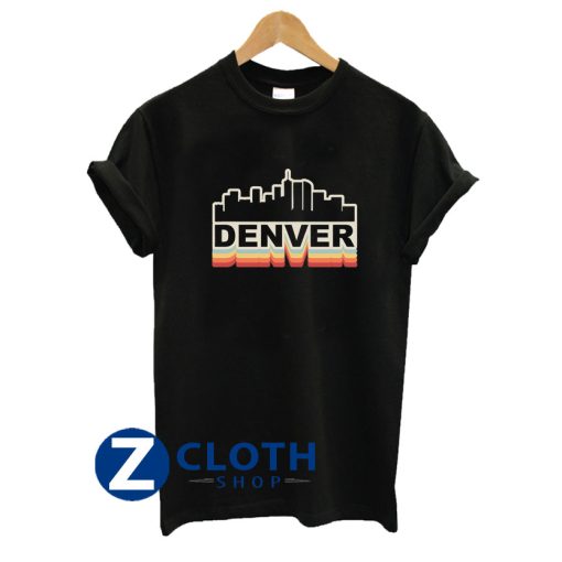 Denver Skyline Vintage T-Shirt AA