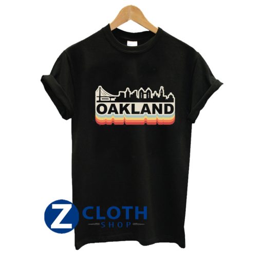 Oakland Skyline Vintage T-Shirt AA