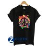 Peace Sign Colorful T-Shirt AA