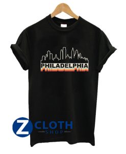 Philadelphia Skyline Vintage T-Shirt AA