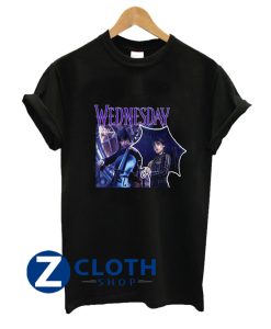 Wednesday Addams Family New TV Series 2022 Jenna Ortega T-Shirt AA