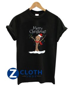 Groot Merry Christmas T-Shirt AA