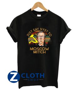 Just Say Nyet To Moscow Mitch Vintage T-Shirt AA