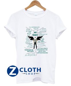 Supernatural Castiel Angel T-Shirt AA