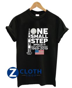 Apollo 11 One Small Step Moon Landing T-Shirt AA