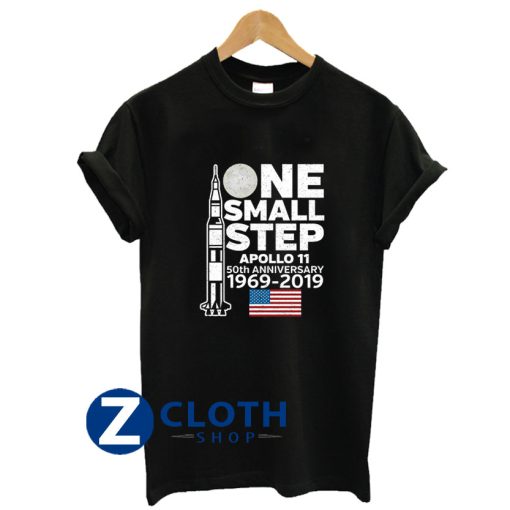 Apollo 11 One Small Step Moon Landing T-Shirt AA