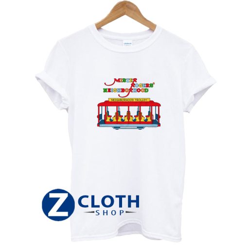 Mister Rogers Neighborhood Trolley T-Shirt AA