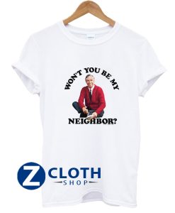 Mister Rogers Won’t You Be My Neighbor T-Shirt AA