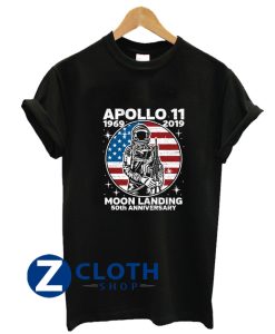 NASA Apollo 11 50th Anniversary Moon Landing T-Shirt AA