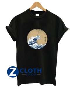 The Great Wave off Kanagawa Godzilla T-Shirt AA