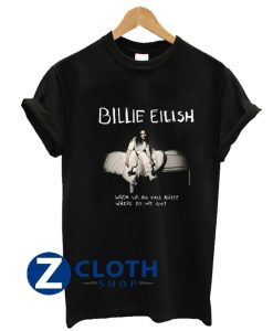 Billie Eilish When We All Fall Asleep World Tour 2019 T-Shirt AA