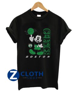 Boston Celtics Disney Vintage Mickey Baller Shirt AA