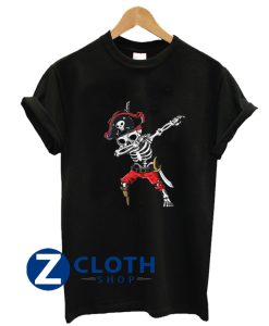 Dabbing Skeleton Pirate T-Shirt AA