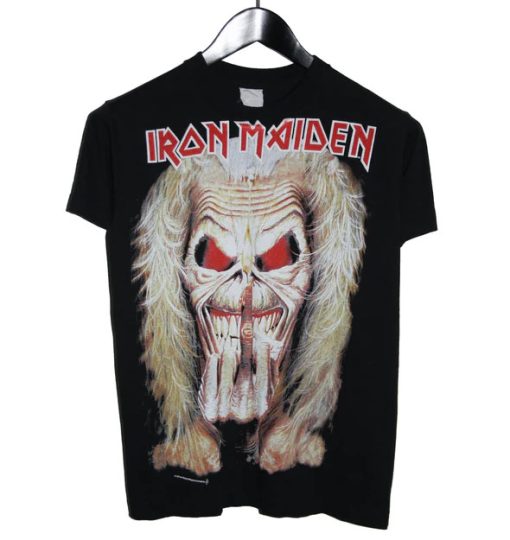 Iron Maiden 1997 Middle Finger Eddie Shirt AA