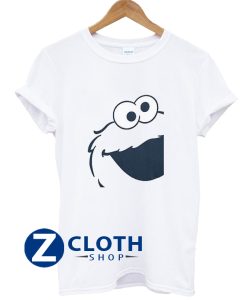 Sesame Street Cookie Monster Face T-Shirt AA