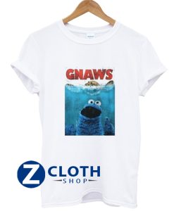 Sesame Street Cookie Monster Gnaws Men's T-Shirt AA