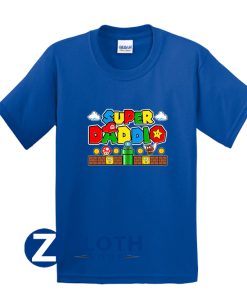 Super Daddio Dad Video Gamer T-Shirt AA