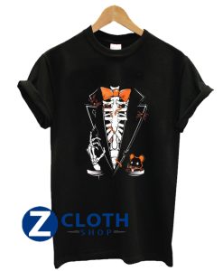 Buried Alive Halloween Tuxedo T-Shirt AA