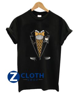 Halloween Pumpkin Tuxedo T-Shirt AA