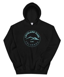 Loveland Pass Colorado Elevated Mountain Hoodie