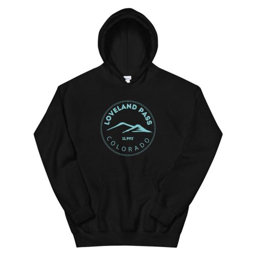 Loveland Pass Colorado Elevated Mountain Hoodie