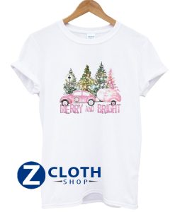 Merry and Bright Christmas T-Shirt AA