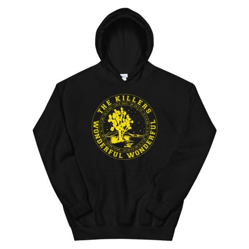 Official The Killers Yellow And Black Desert Hoodie