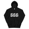 666 Number Of The Beast Satanic Symbol Hoodie AA