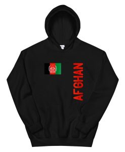 Afghan Flag And Afghanistan Roots Hoodie AA