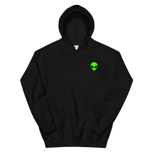 Alien Head Pocket Patch Area1 Hoodie Hoodie AA