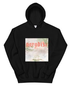 Paradise Custom Graphic Design Floral Logo Hoodie AP